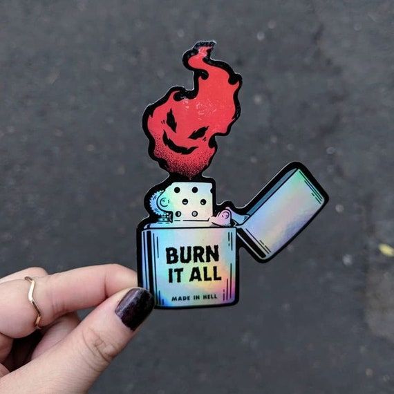 Holographic Lighter Pin