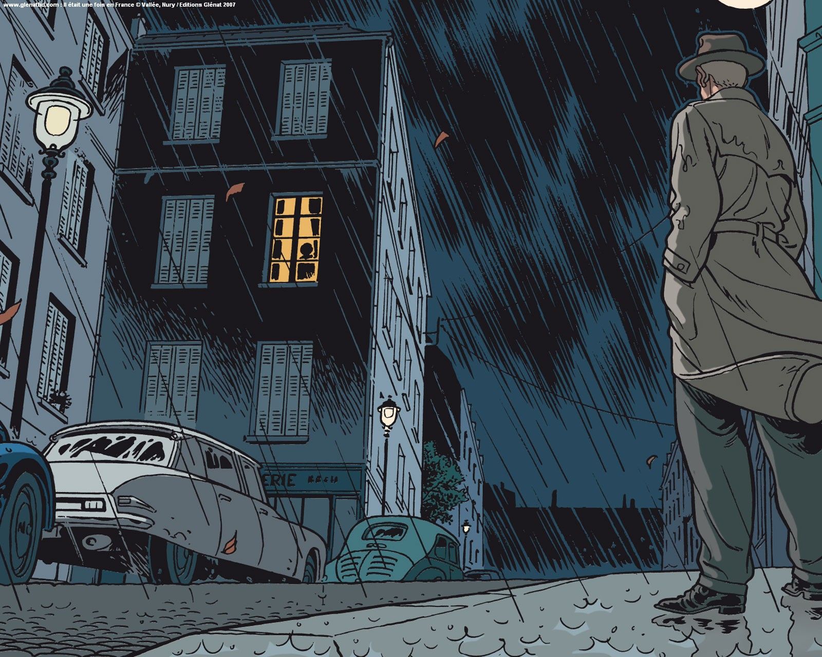 Rainy Night in Paris