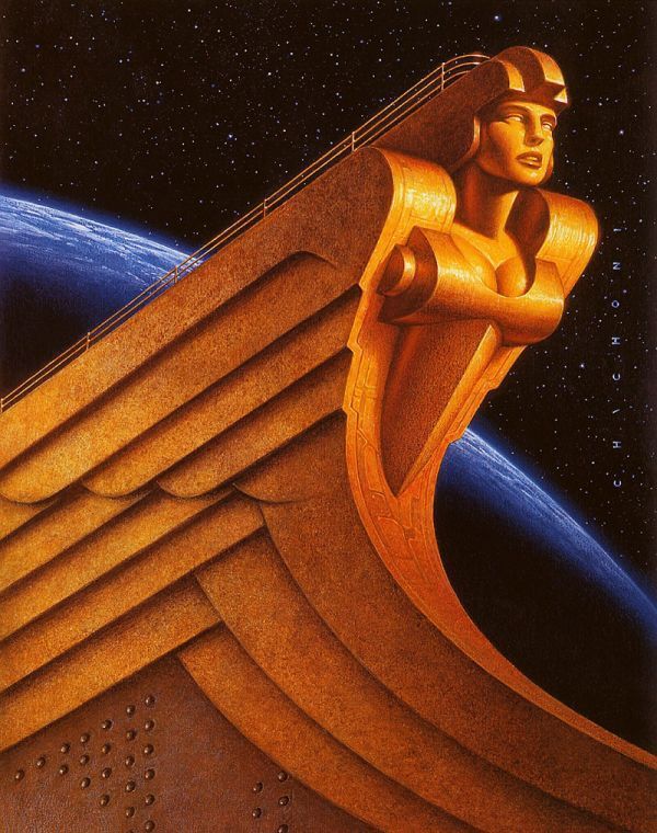 Golden Statue of Liberty