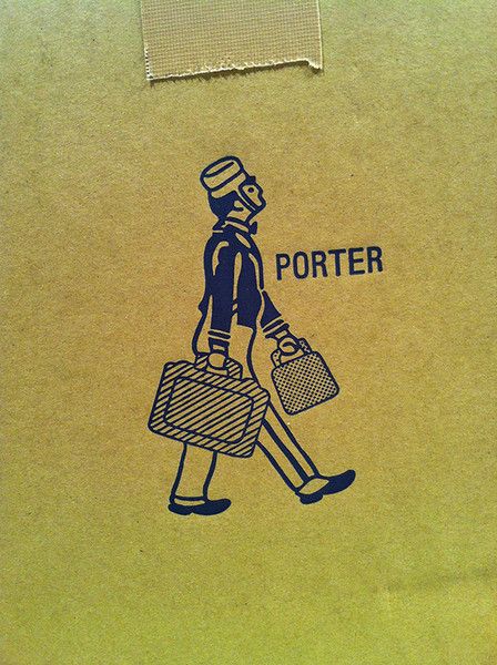 Vintage Porter Illustration