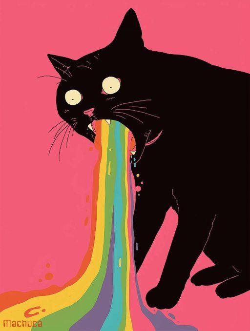 Rainbow Cat