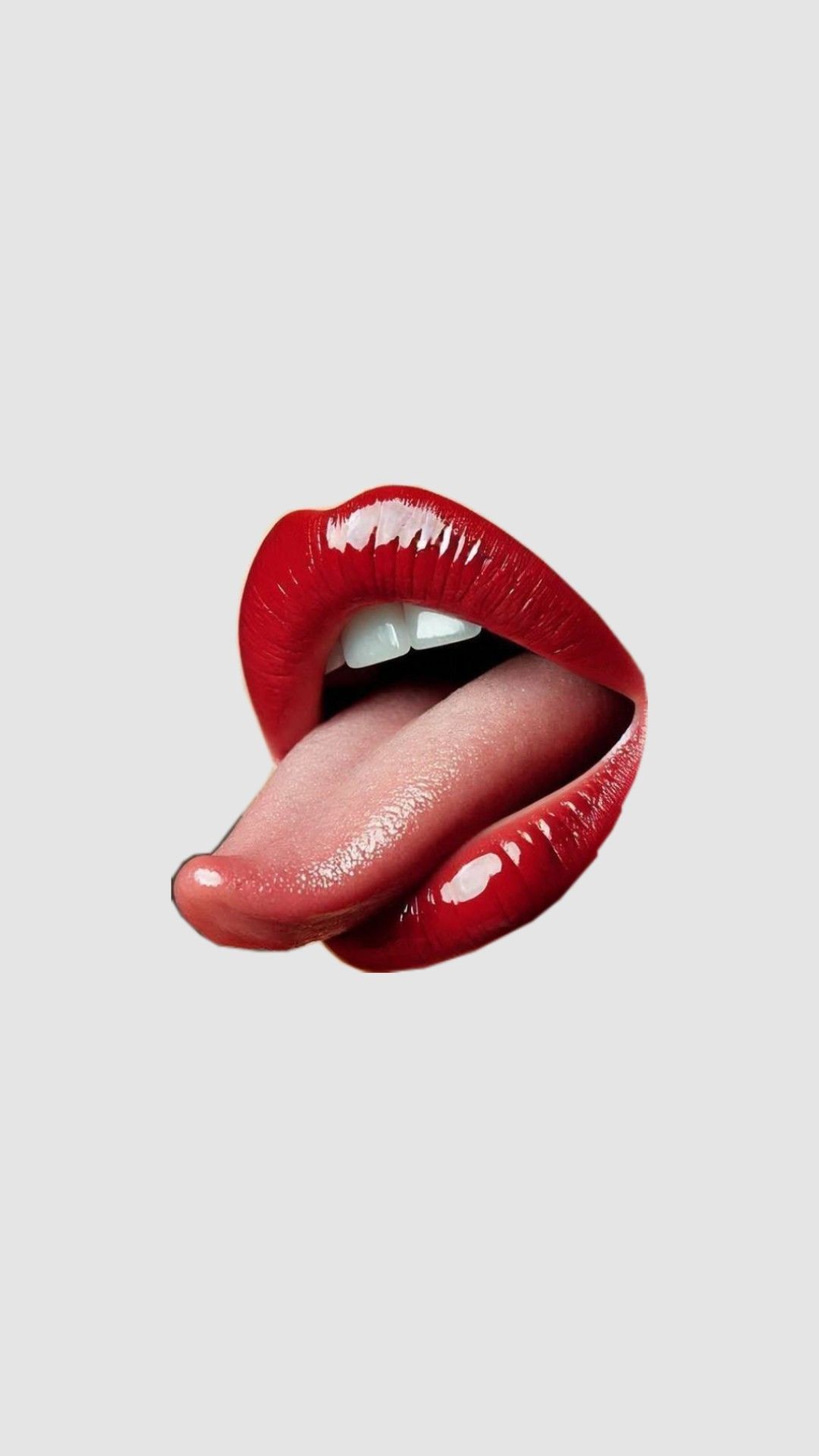 Seductive Red Lips