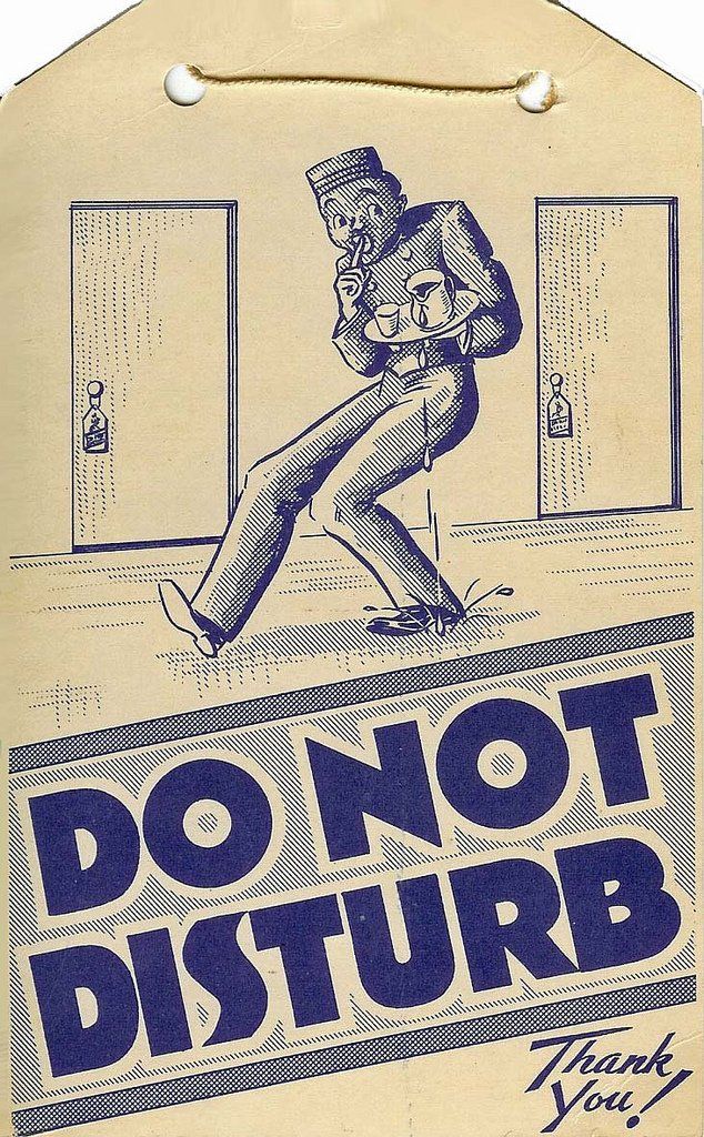 Vintage 'Do Not Step' Sign