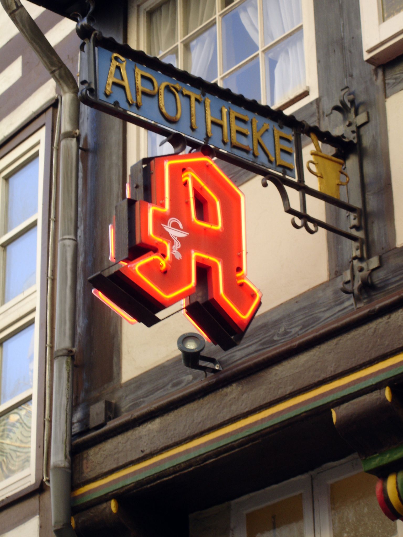 Neon Apothecary Sign