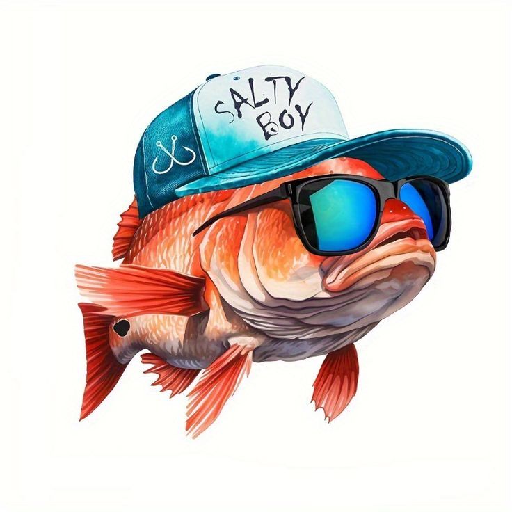 Salty Fish in Sunglasses