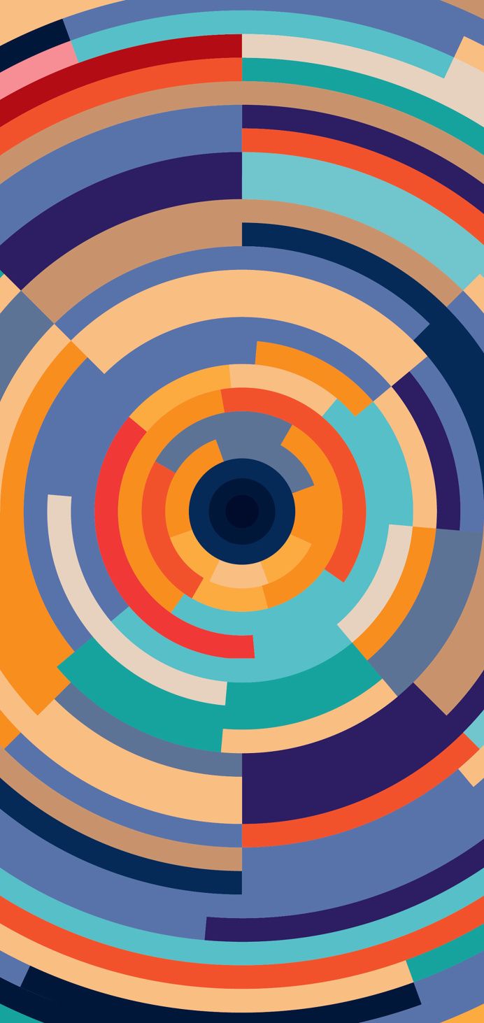 Circular Colorful Abstract