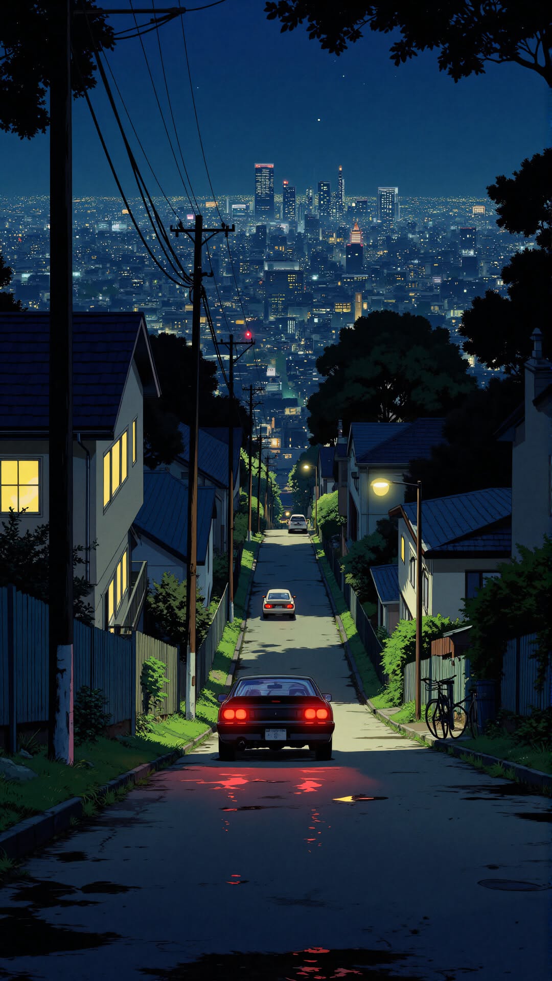 Evening Street Scene