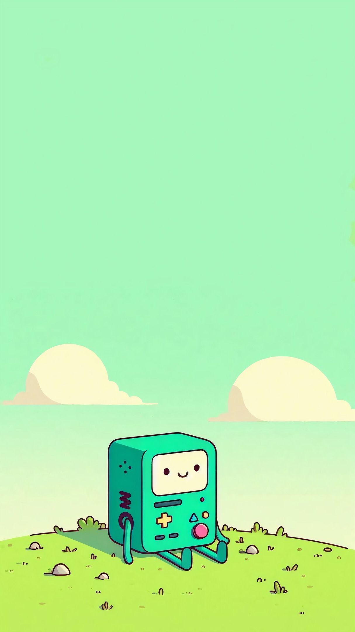 BMO in Pastel Sky
