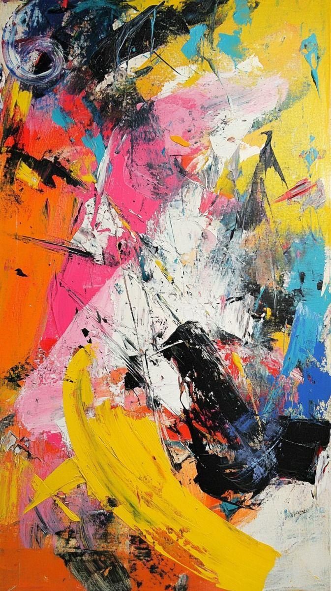 Abstract Expressionist Painting