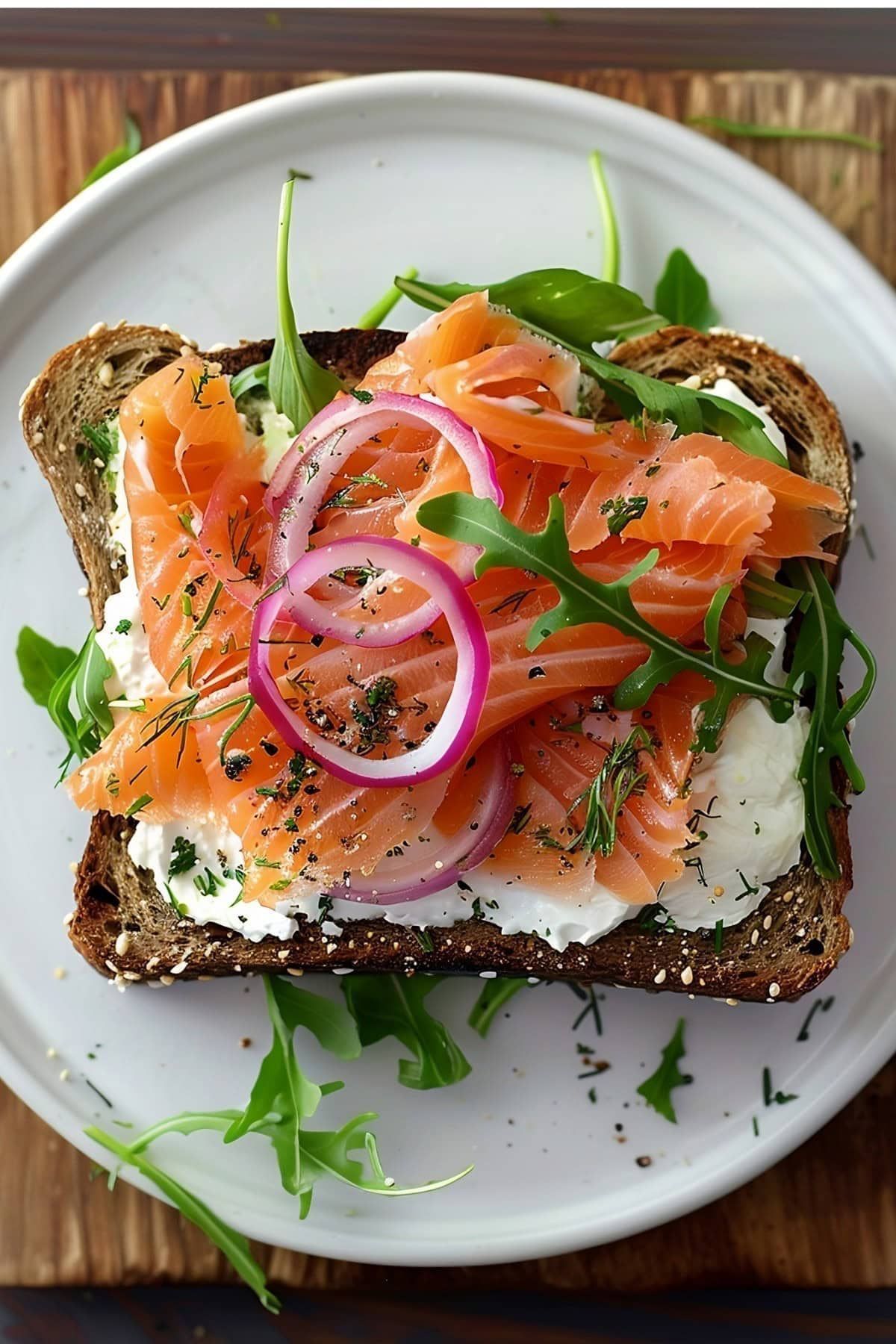 Smoked Salmon Sandwich