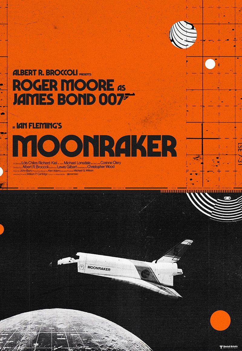 Moonraker James Bond Poster