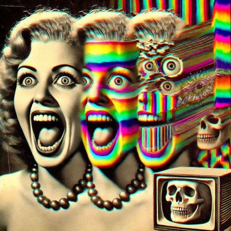 Psychedelic Double Exposure