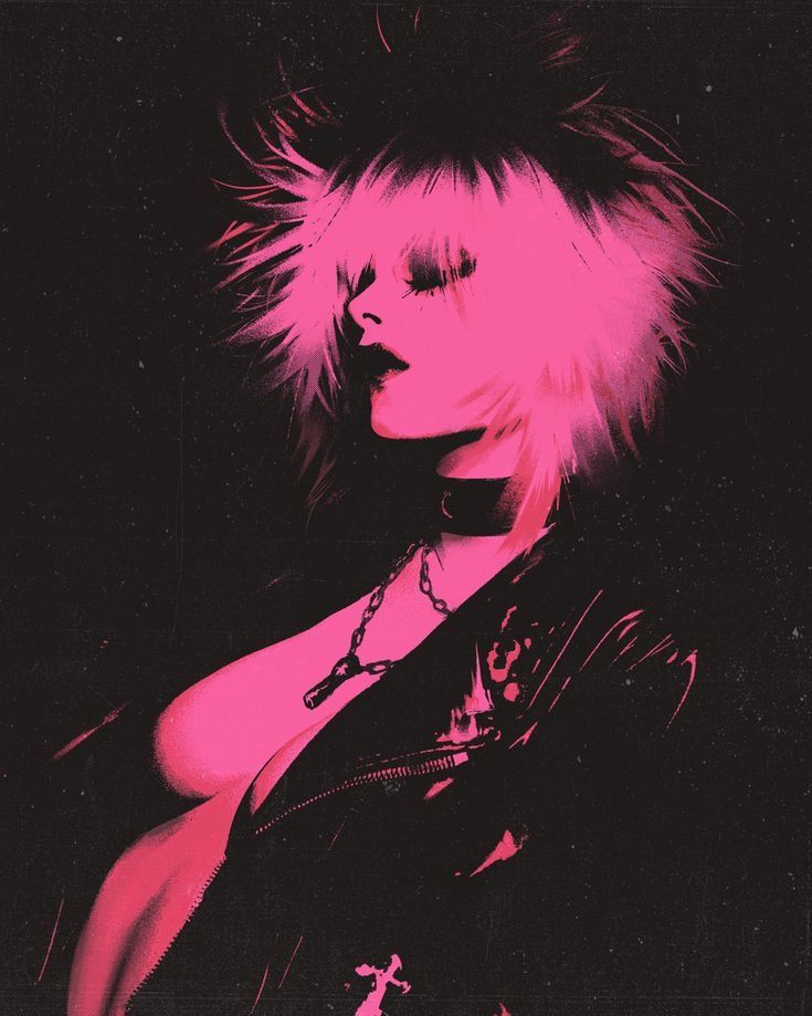 Pink Gothic Woman