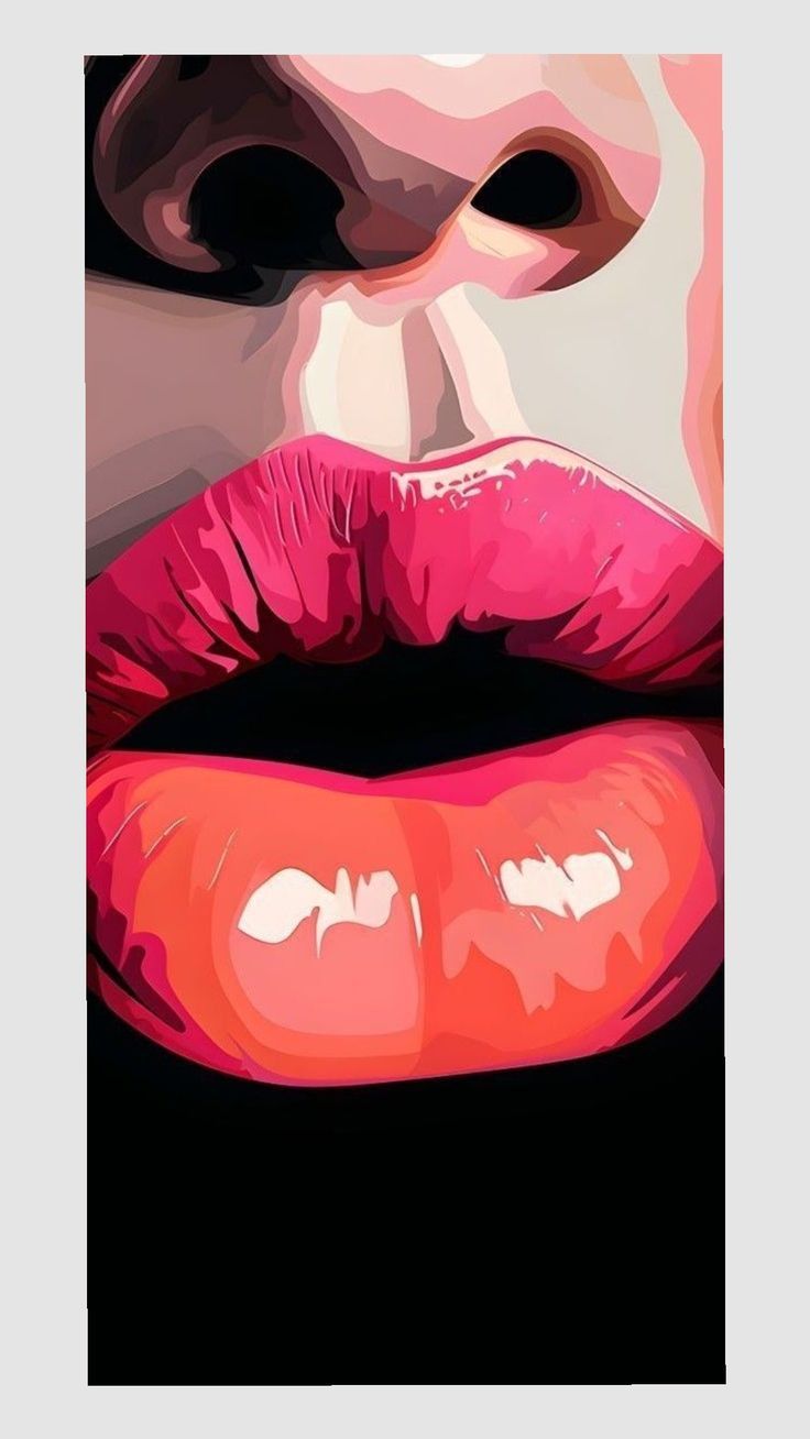 Close-up of lips
