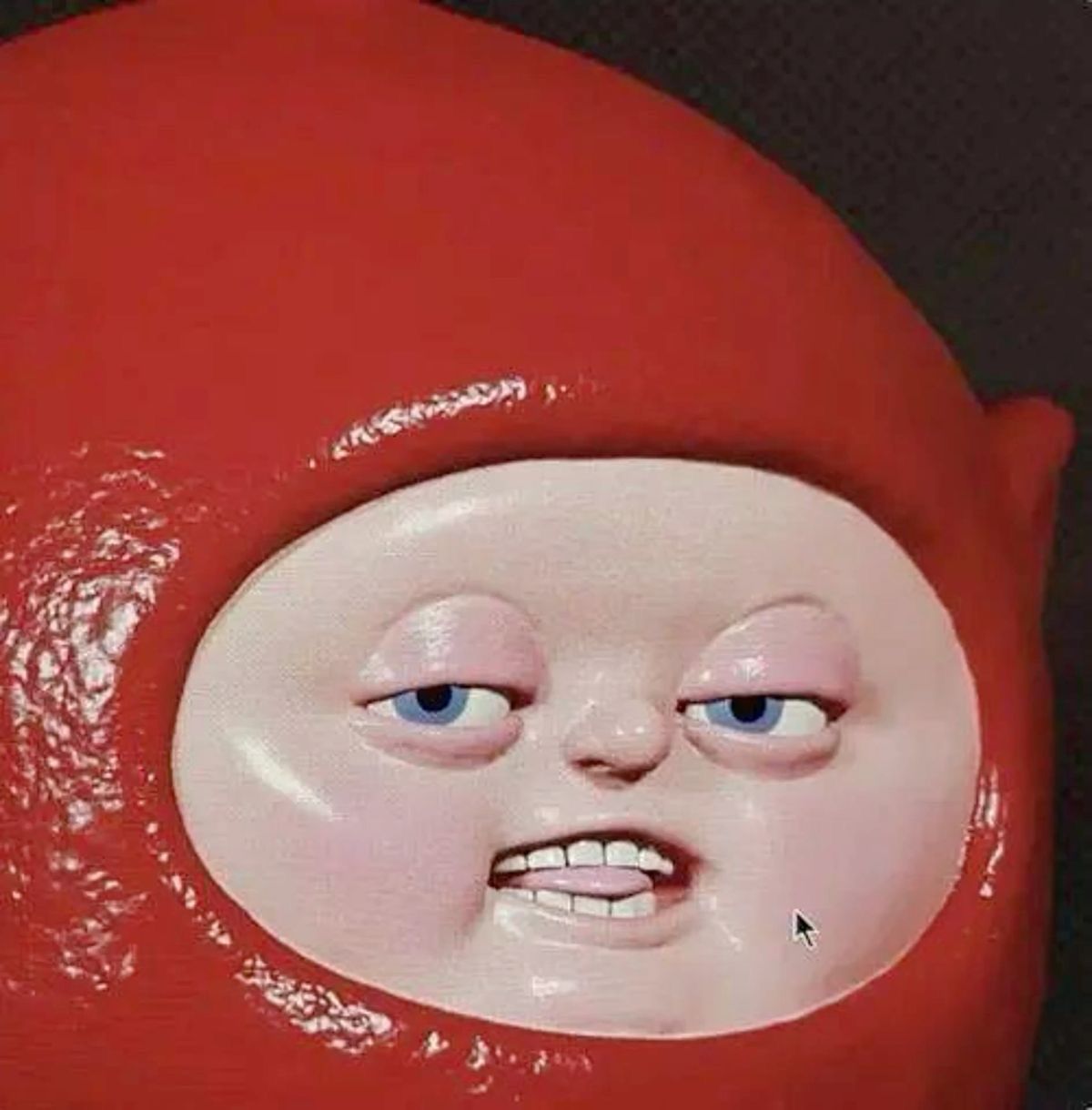 Red Masked Character