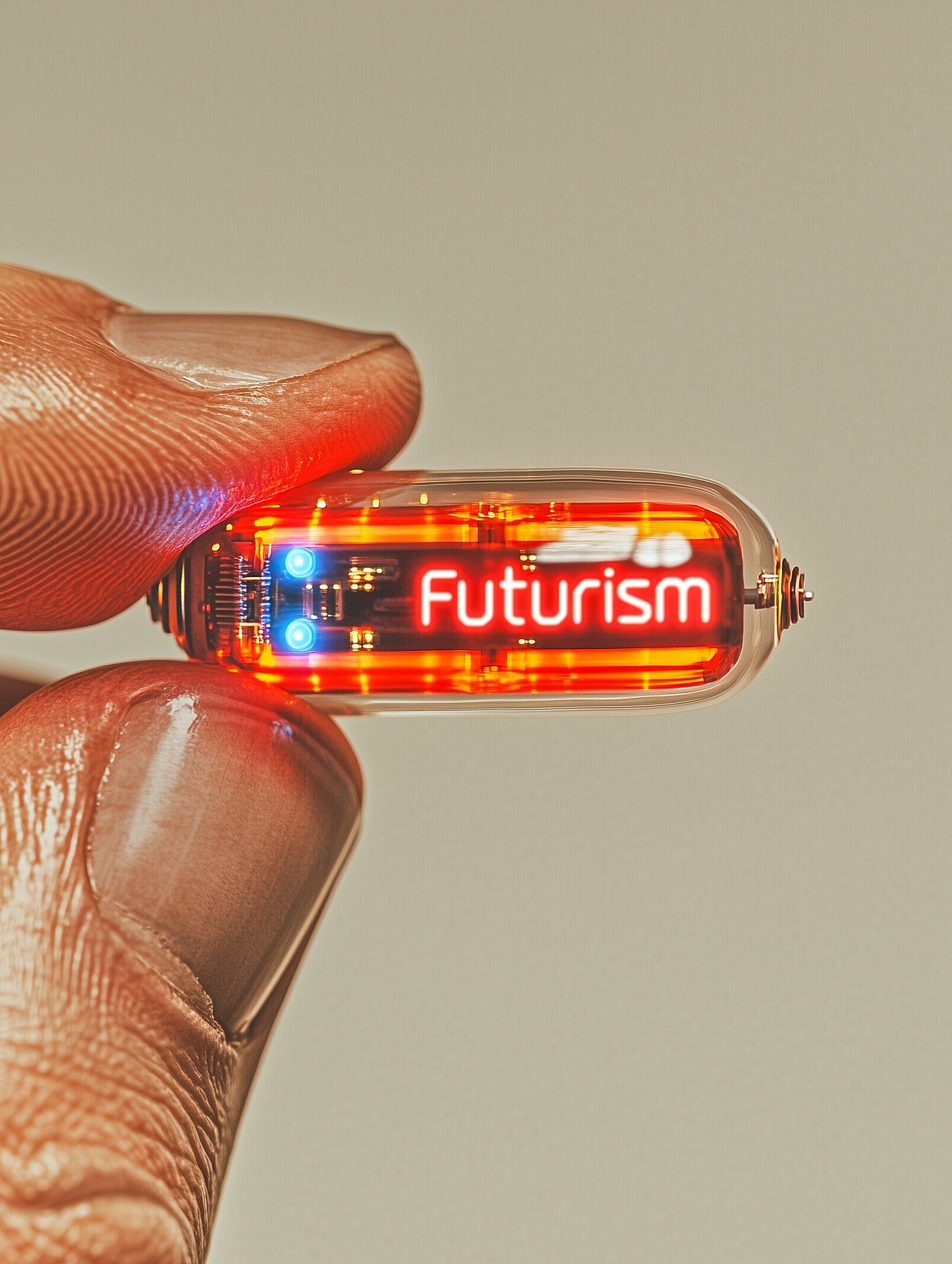 Futuristic LED Display