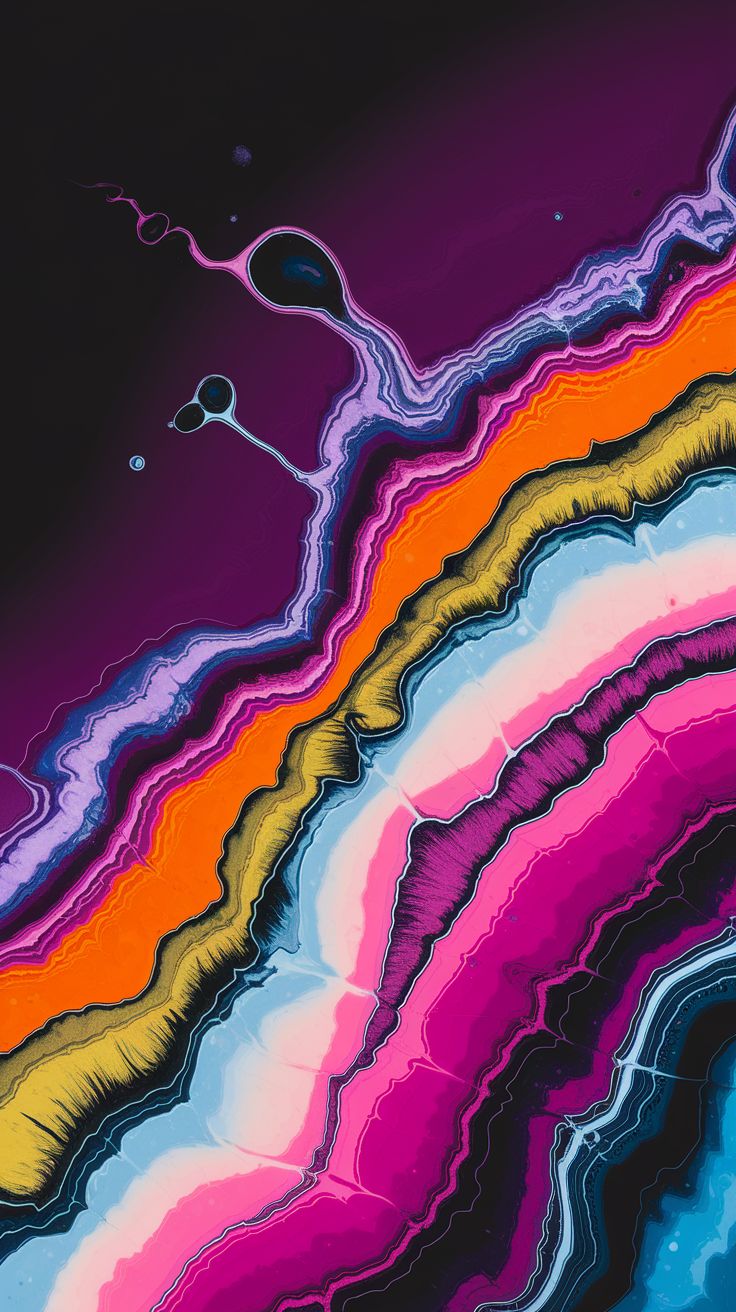 Veined Abstract Art