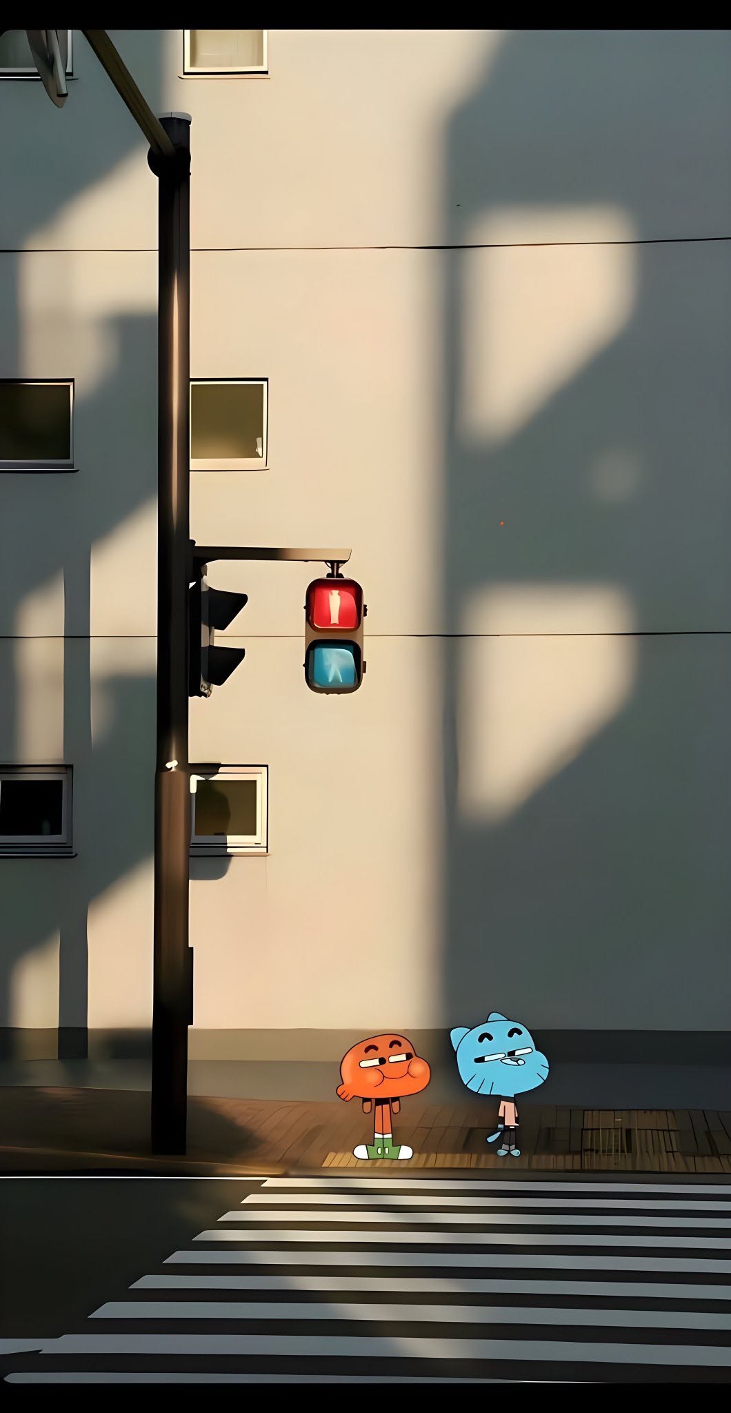 Traffic Light Shadows
