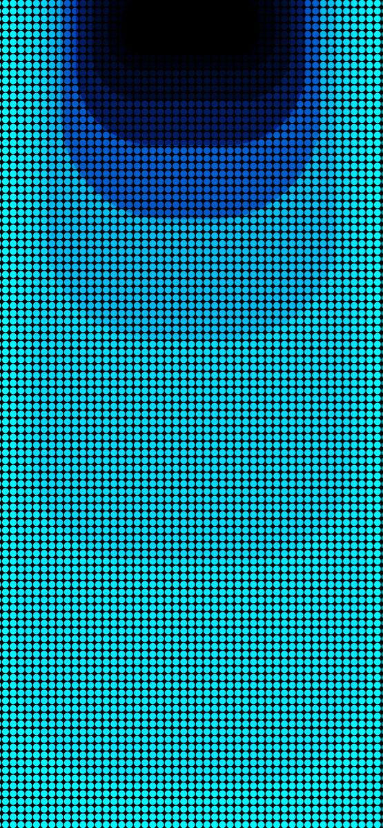 Pixelated Turquoise Grid