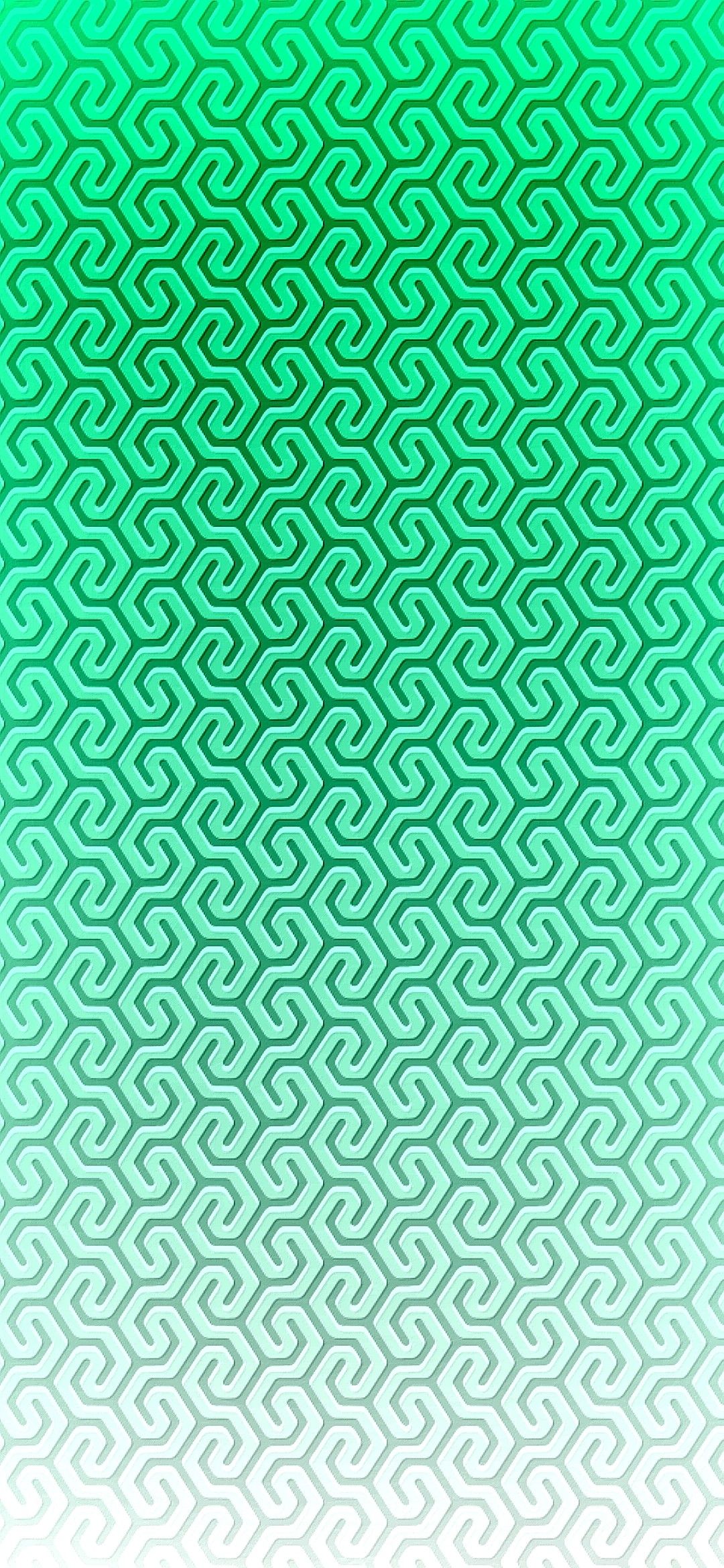 Green Geometric Pattern