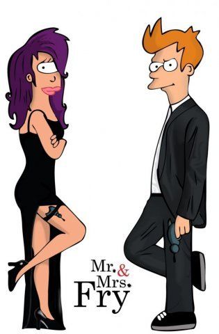 Futurama Mr. & Mrs.