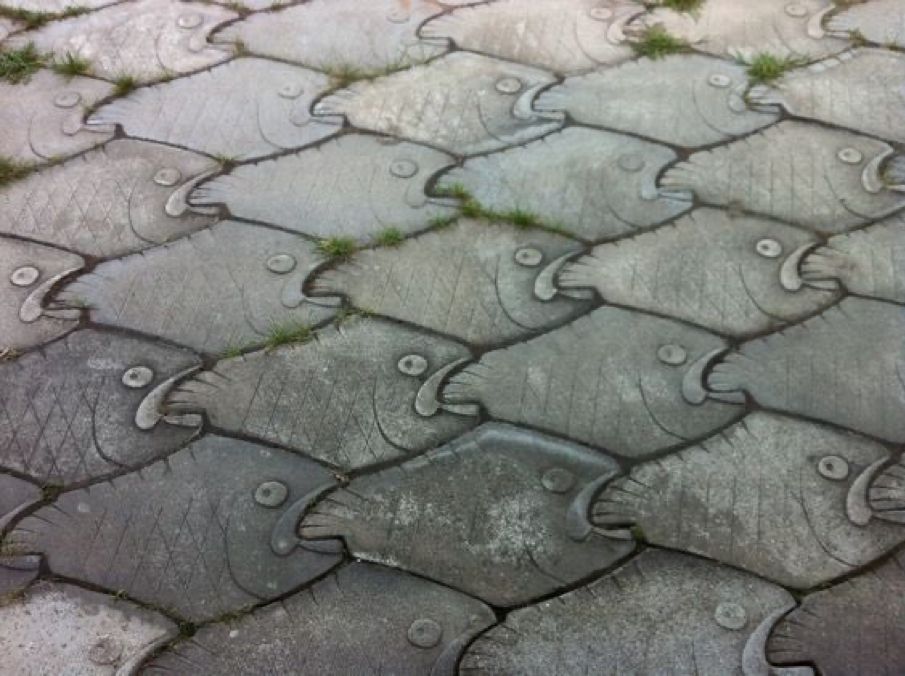 Fish Tiles Pathway
