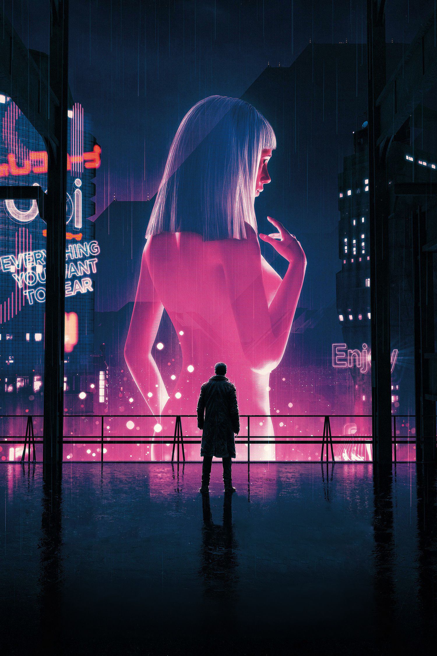 Cyberpunk Reflection