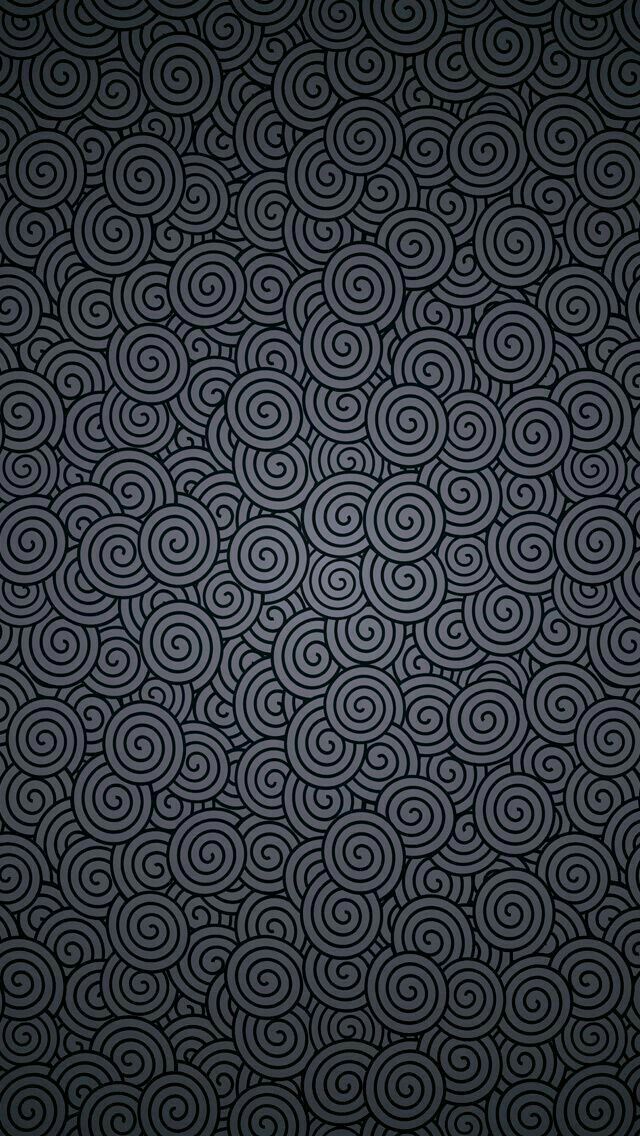 Spiral Swirls on Dark Background