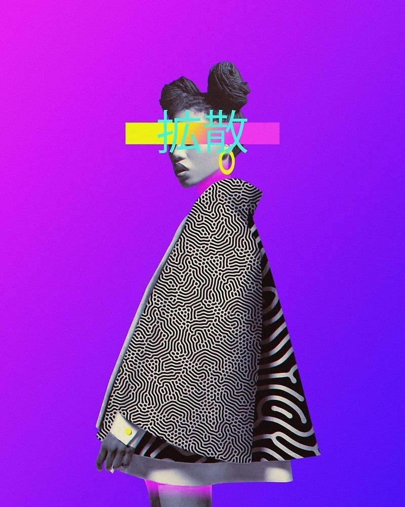 Abstract Fashion Portrait