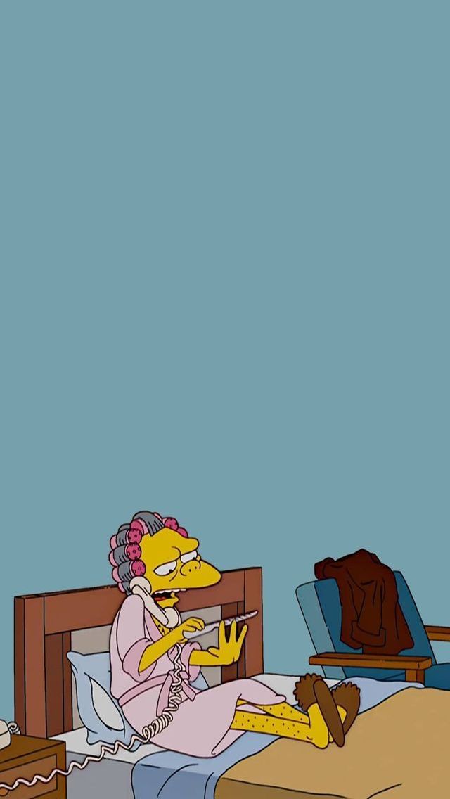 Marge Simpson in Curlers