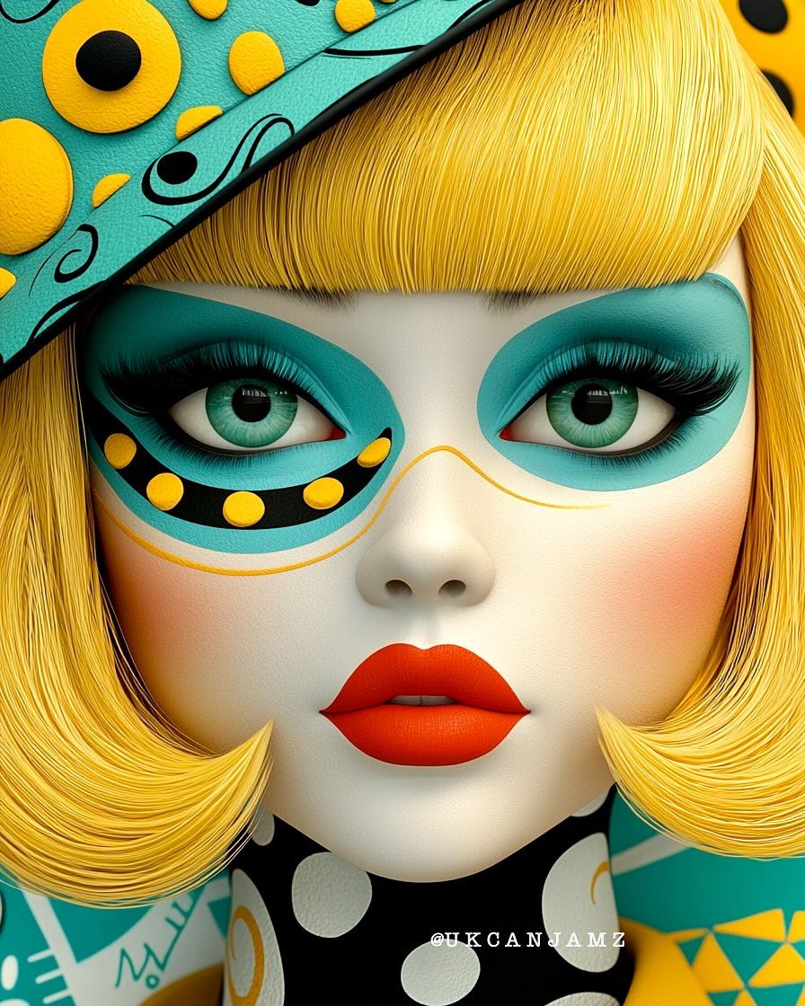Colorful Fantasy Portrait