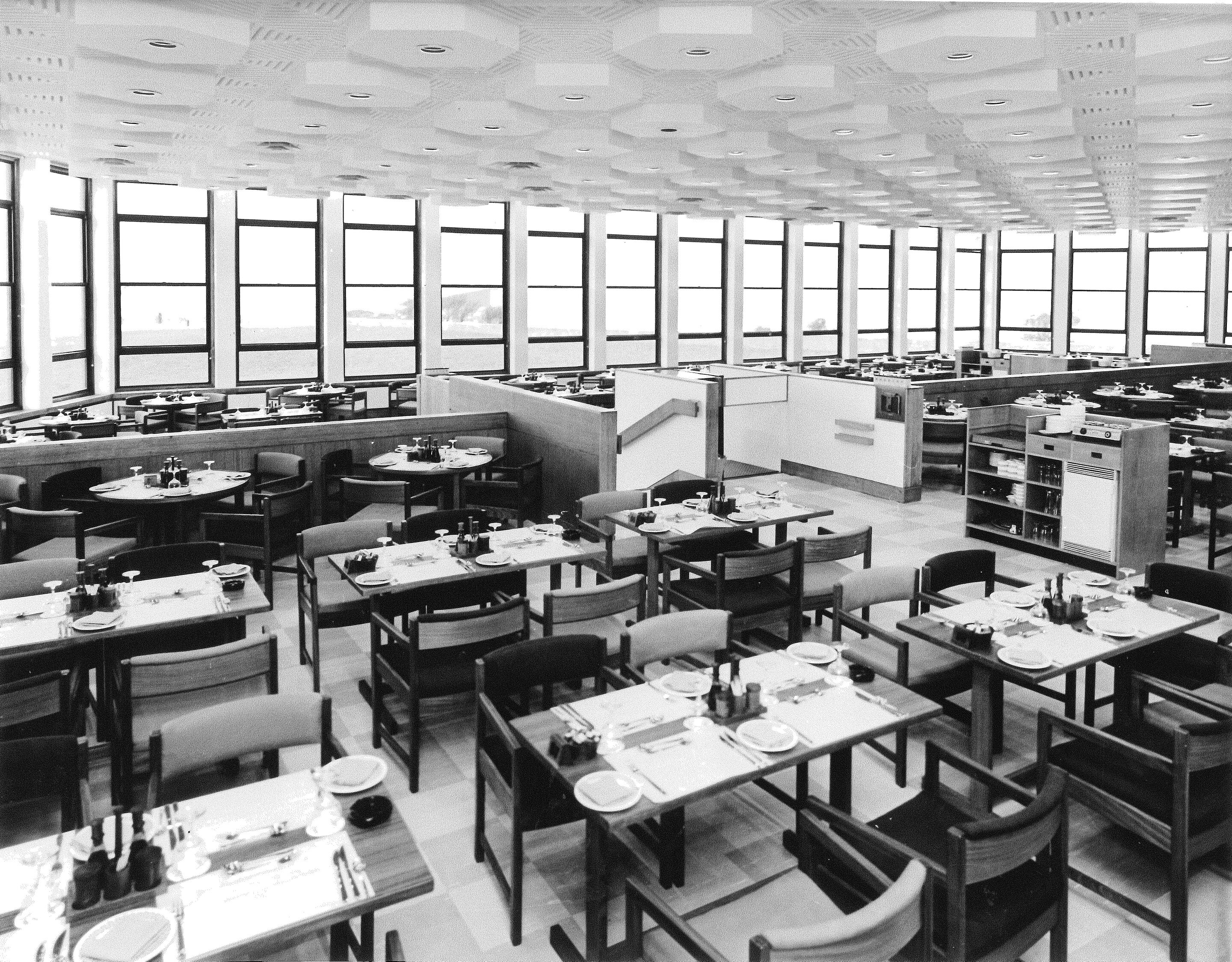 Severn Services Aust, Modernist Restaurant Interior