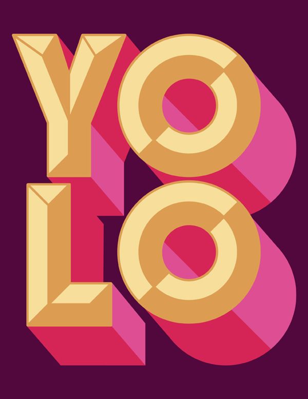 YOLO Typography