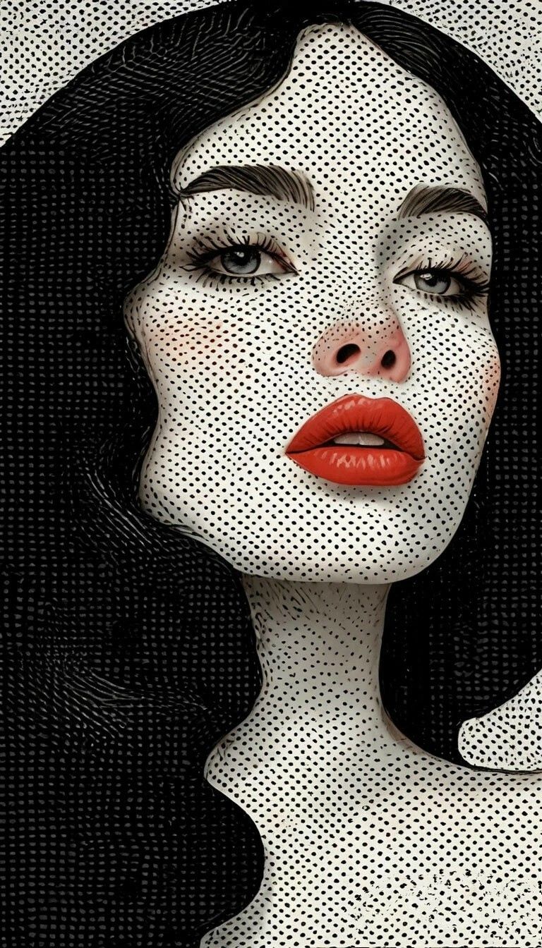 Dot Art Portrait