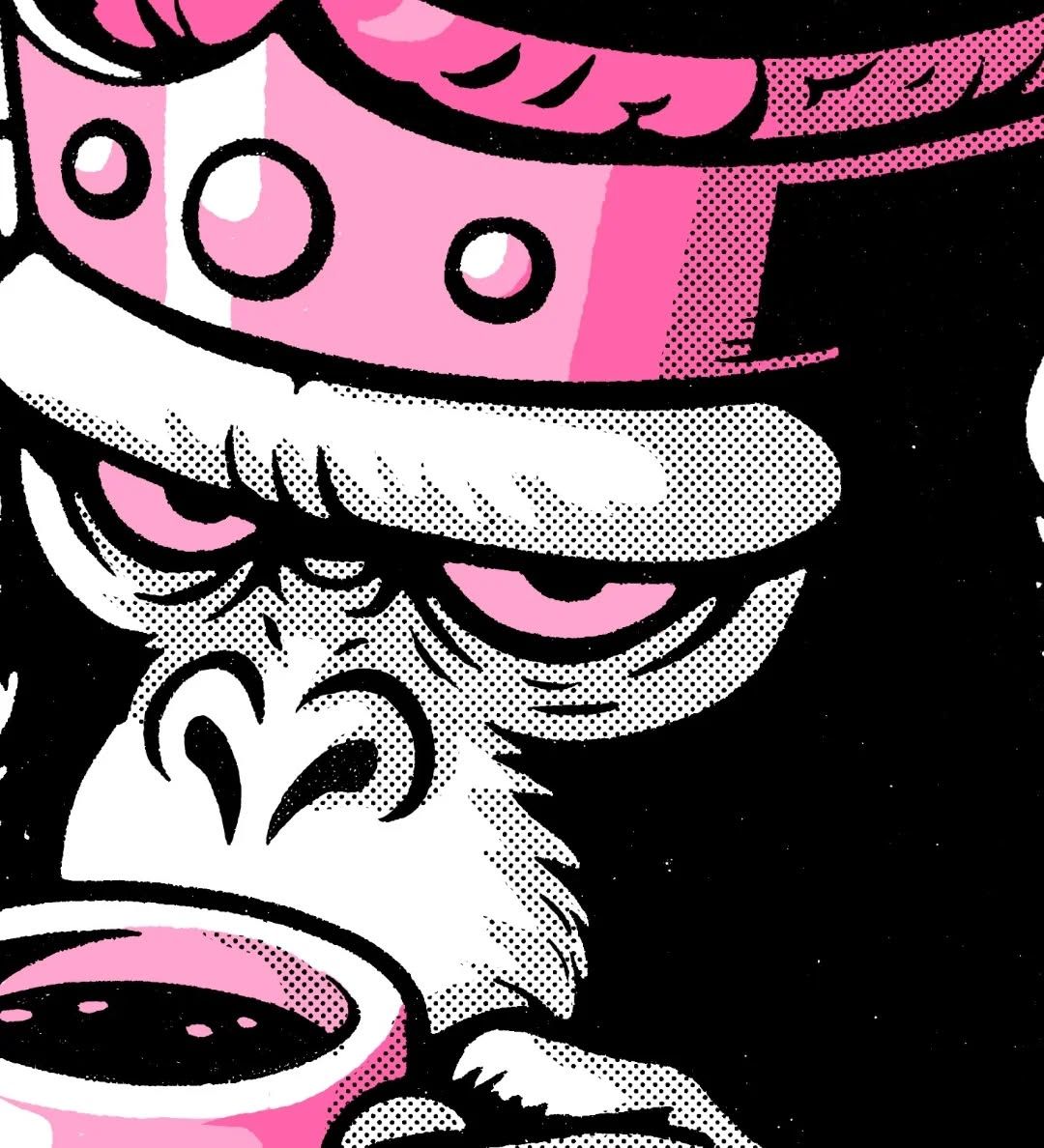 Pink Crowned Beast