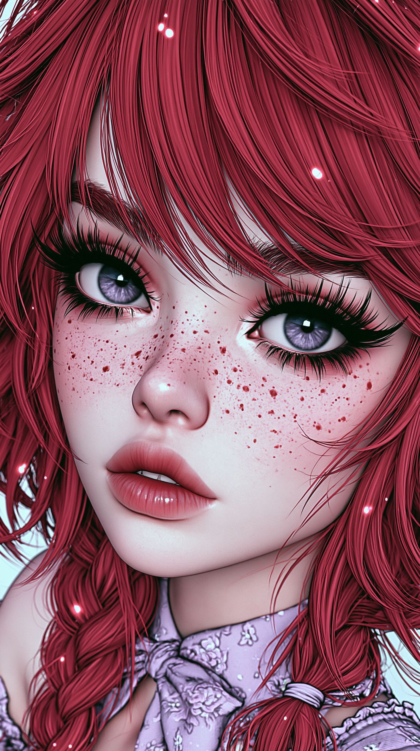 Red-haired Fantasy Portrait