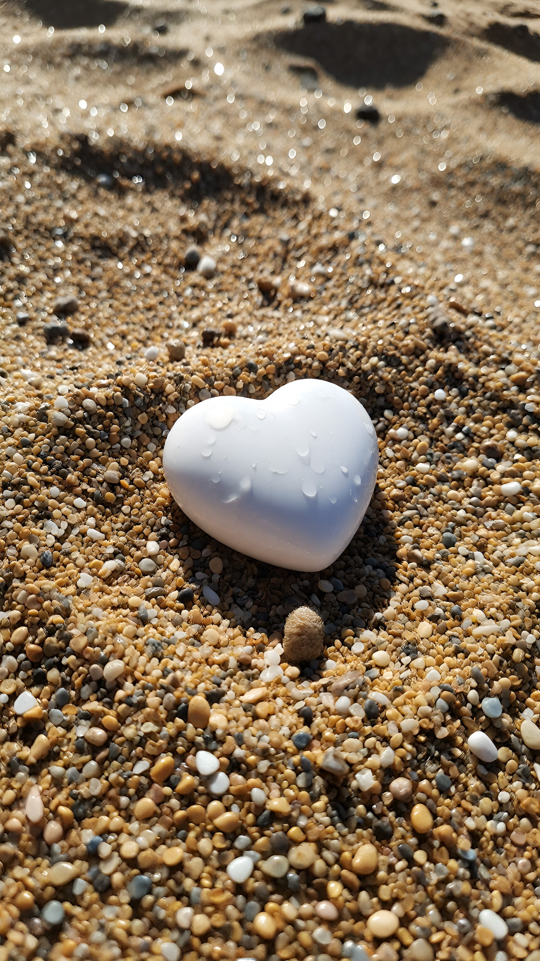 Heart on the Beach