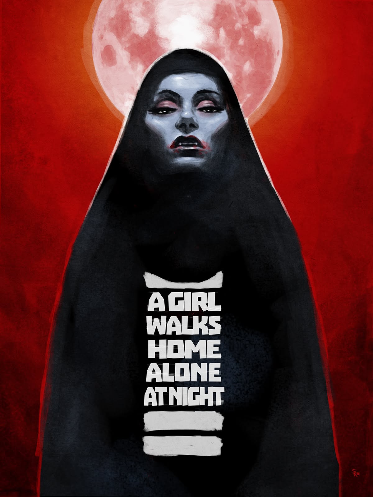 A Girl Walks Home Alone at Night