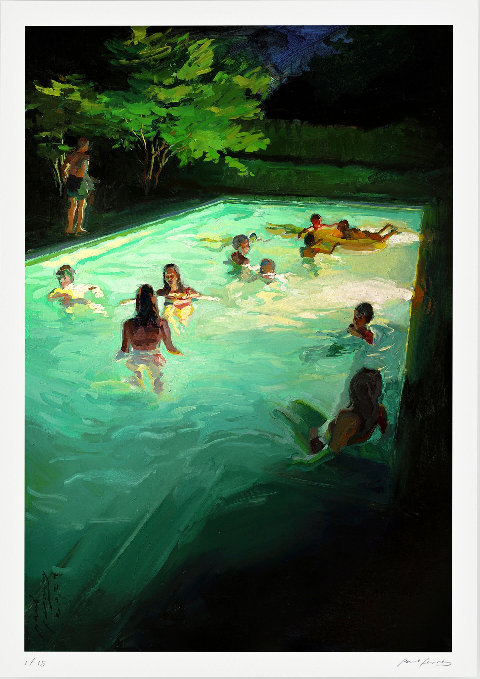 Night Pool Party