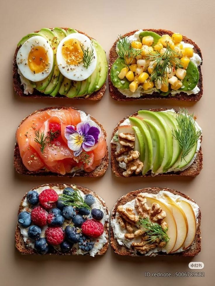 Avocado Toast Variations