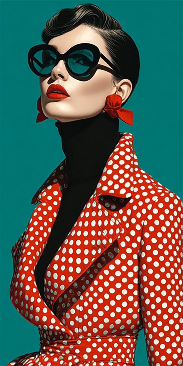Polka Dot Fashion Statement