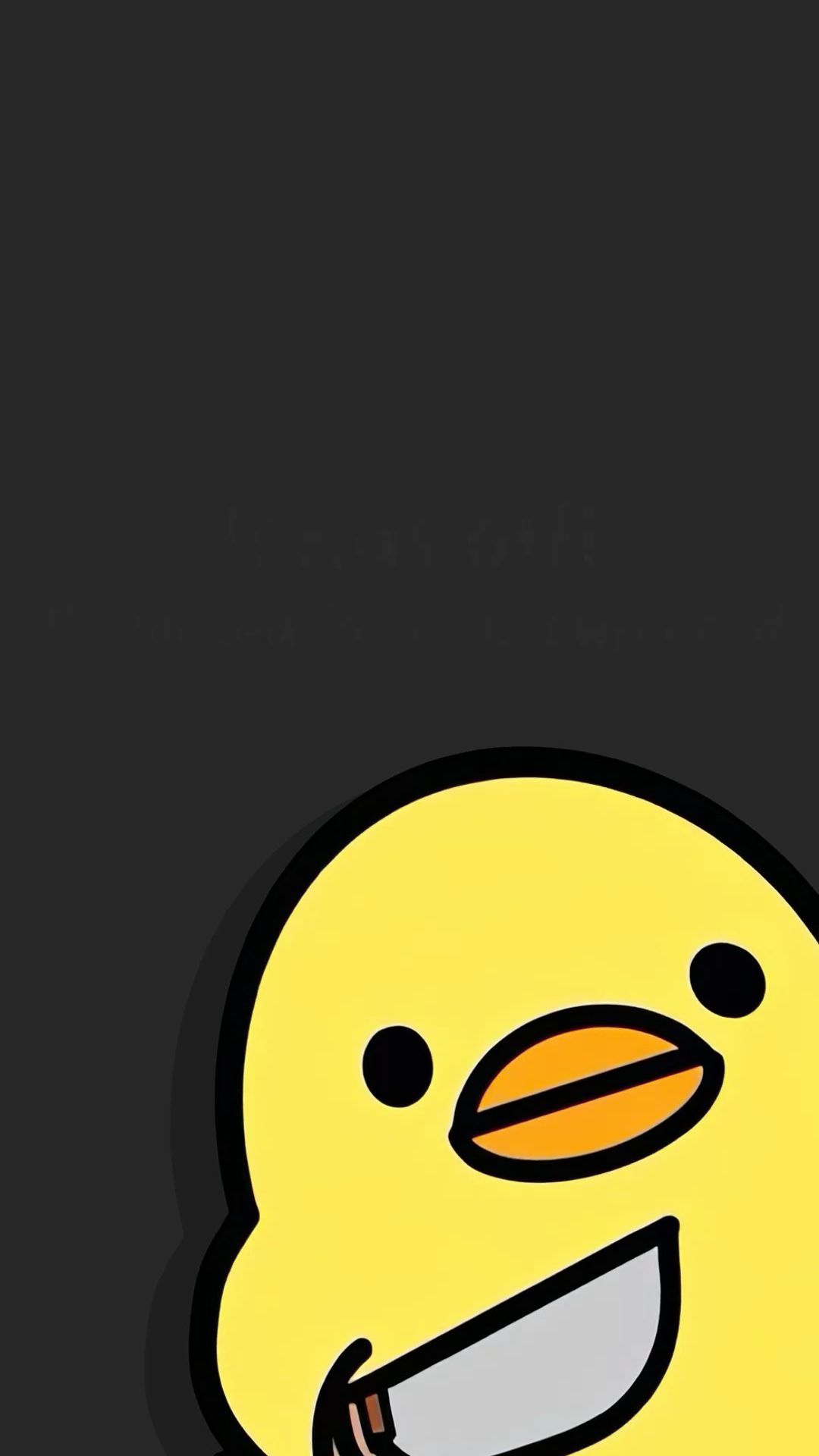 Minimalist Yellow Bird