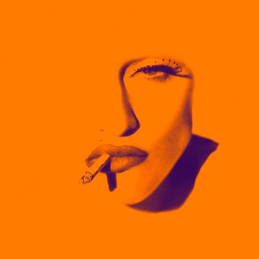 Madonna Smoking Cigarette