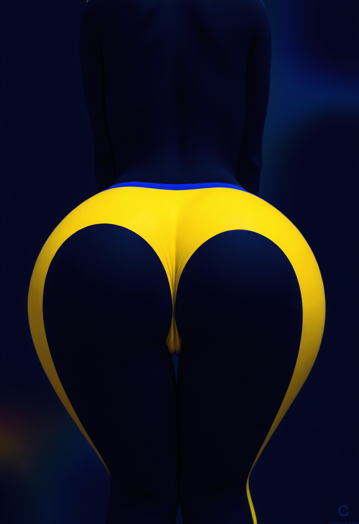 Giant Yellow Butt