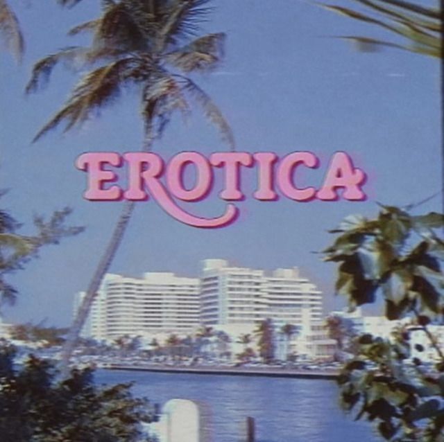 Erotica Sign by Palm Trees