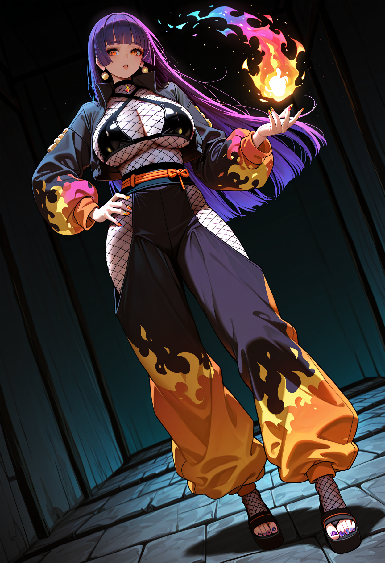 Anime Character in Stylish Outfit