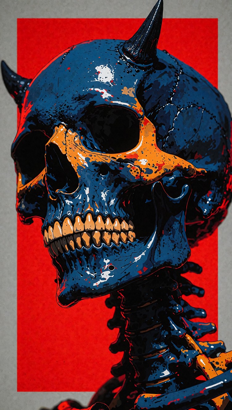 Melted Skull