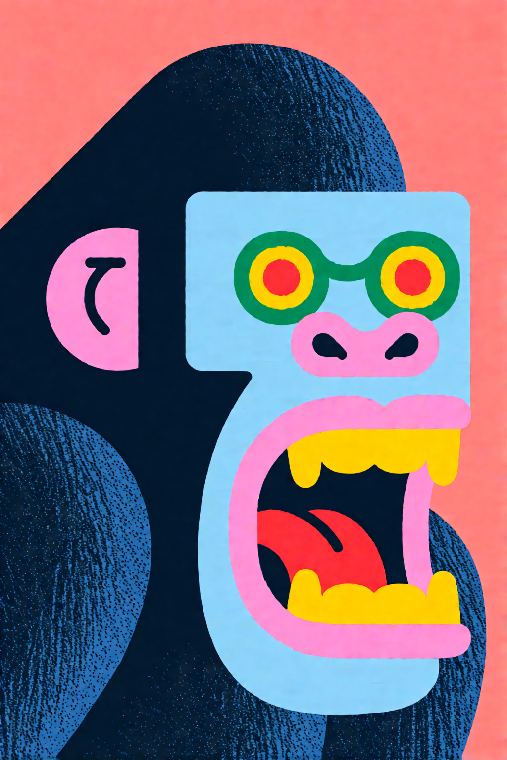 Colorful Monster Mouth
