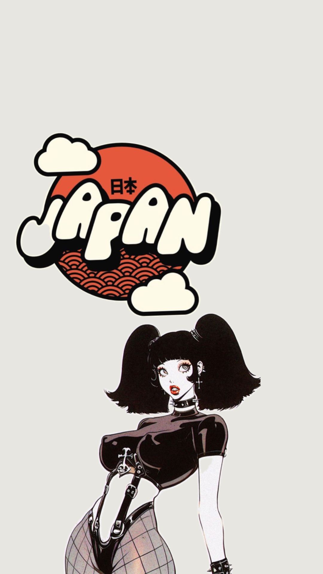 Japan Pop Art Girl