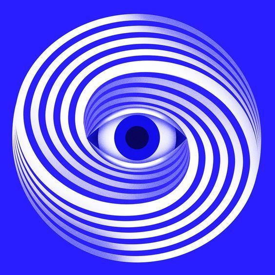 Spiral Eye Illusion